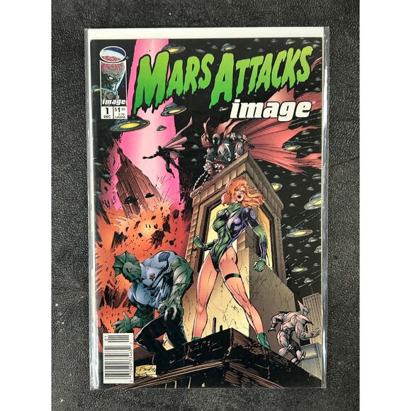 Mars Attacks The Savage Dragon, First Born, Image (1996 - 2014 Topps, Image, IDW - Picture 5 of 6